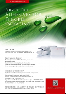 Solvent-free adhesives for flexible packaging